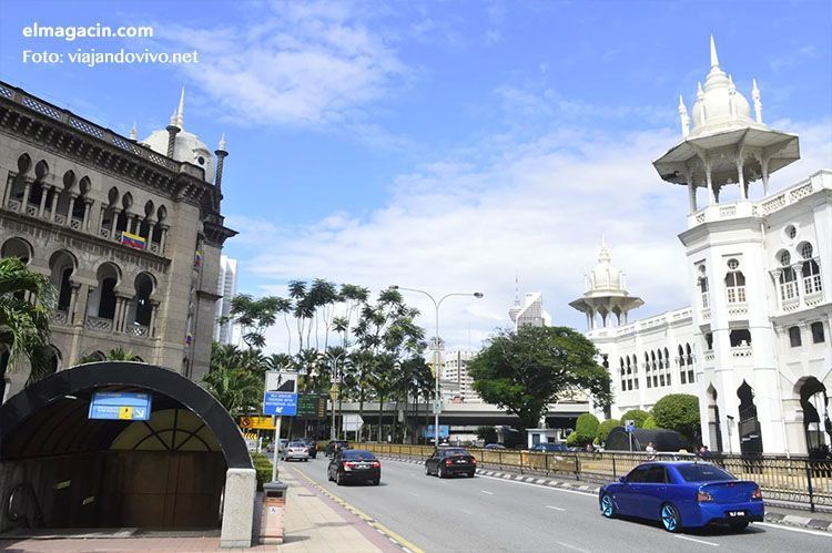 Calles de Kuala Lumpur en Malasia. El Magacín. Calles de Kuala Lumpur en Malasia. El Magacín.