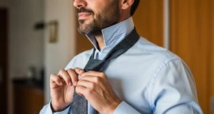 Cómo hacer el nudo de corbata de hombre