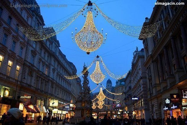 Luces de Navidad en Viena. 12 cosas que ver y hacer en Viena gratis en 3 días