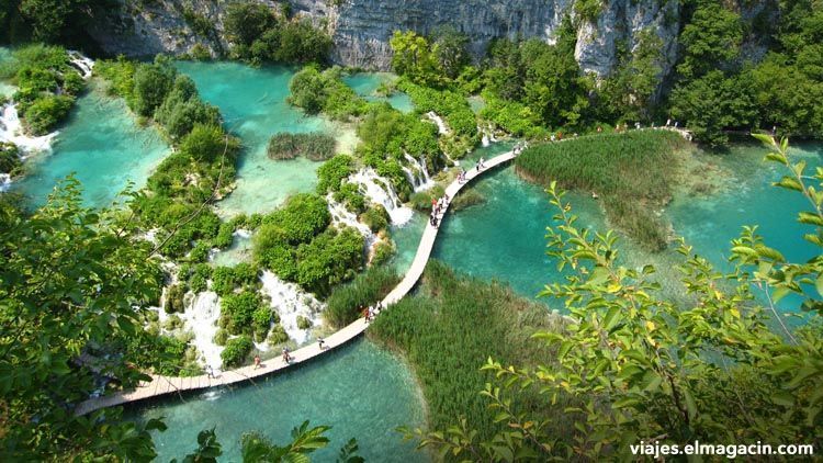 Lagos Plitvice en Croacia