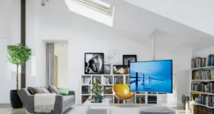 Por qué usar un soporte de TV de techo plegable motorizado