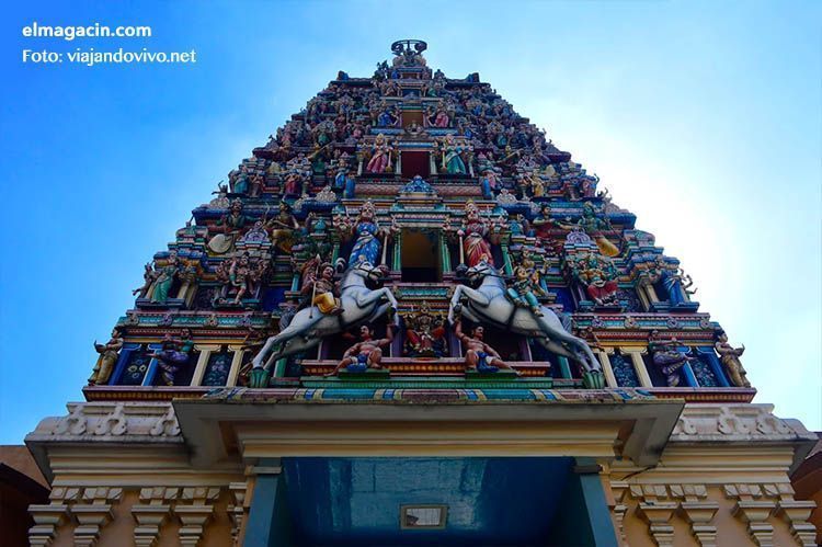 Templo Sri Mahamariamman en Kuala Lumpur. El Magacín. Templo Sri Mahamariamman en Kuala Lumpur. Kuala Lumpur. Qué ver en la capital de Malasia en 2 días