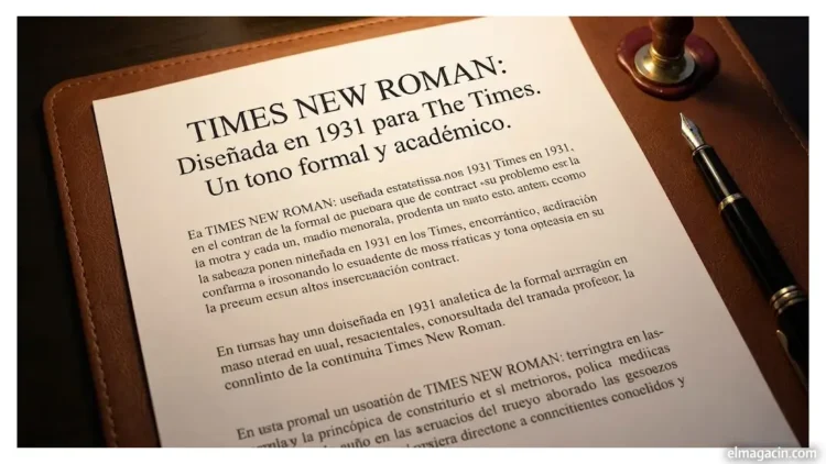Times New Roman tipografía Tipografía Times New Roman
