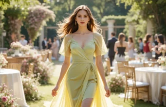 Vestidos de invitada de boda de día de tendencia en 2025 Vestidos de invitada de boda de día de tendencia