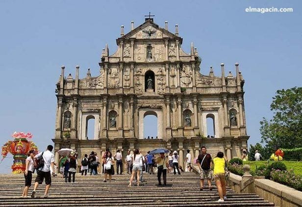 catedral-san-pablo-macao-el-magacin Ruinas de la Iglesia de San Pablo en Macao. El Magacín.