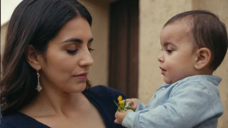 Madre con su bebé