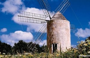 Los molinos de viento de la isla de Formentera Molinos de la isla de Formentera. El Magacín.