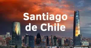 Santiago de Chile. Lugares de interés turístico. Hoteles baratos. El Magacín.