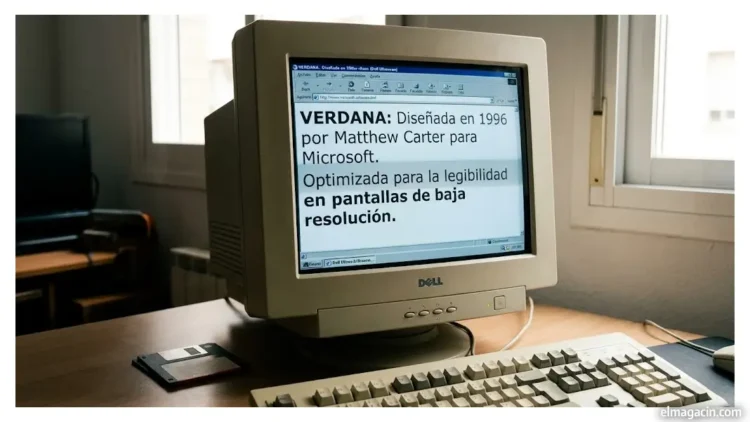 Tipografía Verdana Tipografía Verdana