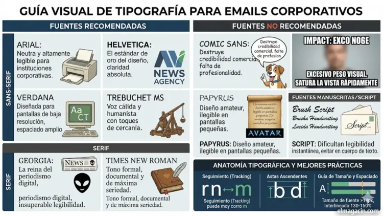 tipografias-para-emails Tipografías para emails