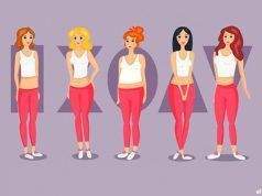 Tipos de cuerpo de mujer